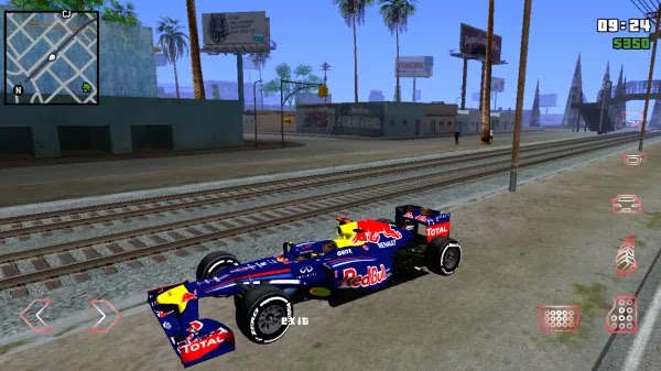 F1 Red Bull RB8 F1 2012 GTA SA Android hotrinb.dff