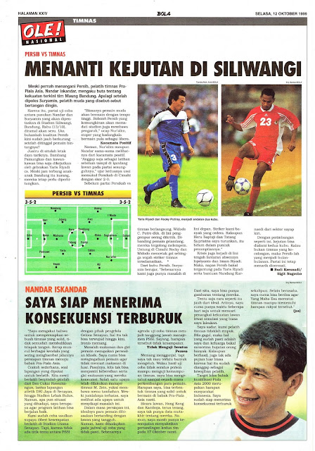 PERSIB VS TIMNAS INDONESIA DI SILIWANGI