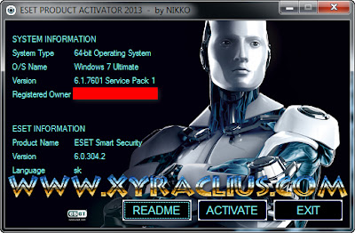 Eset Product Activator 2013 For Activation