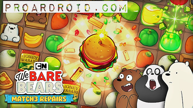  لعبة We Bare Bears Match3 Repairs v1.1.8 كاملة للأندرويد (اخر اصدار) logo