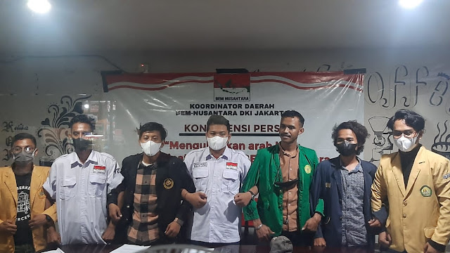 Konferensi Pers BEM-NUSANTARA KOORDINATOR DAERAH DKI JAKARTA