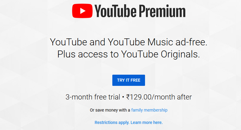 How To Subscribe For Youtube Premium 3 Months Free Trial Cherry - click on try it free enter your credit or debit card details and follow the onscreen instructions to complete the subscription