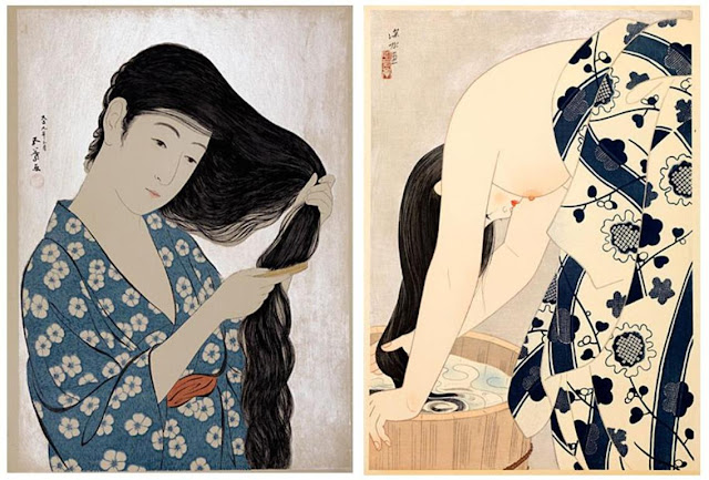 Hashiguchi Goyō (1880-1921) e Ito Shinsui (1898-1972)