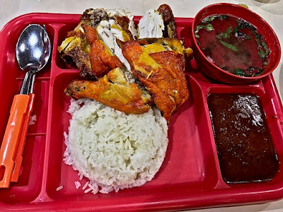 Nasi Ayam Sambal, chicken rice