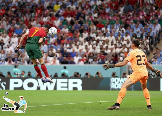 Did Portugal's first goal against Uruguay count in Ronaldo's favor