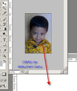 Tutorial membuat pas foto Dengan Photoshop