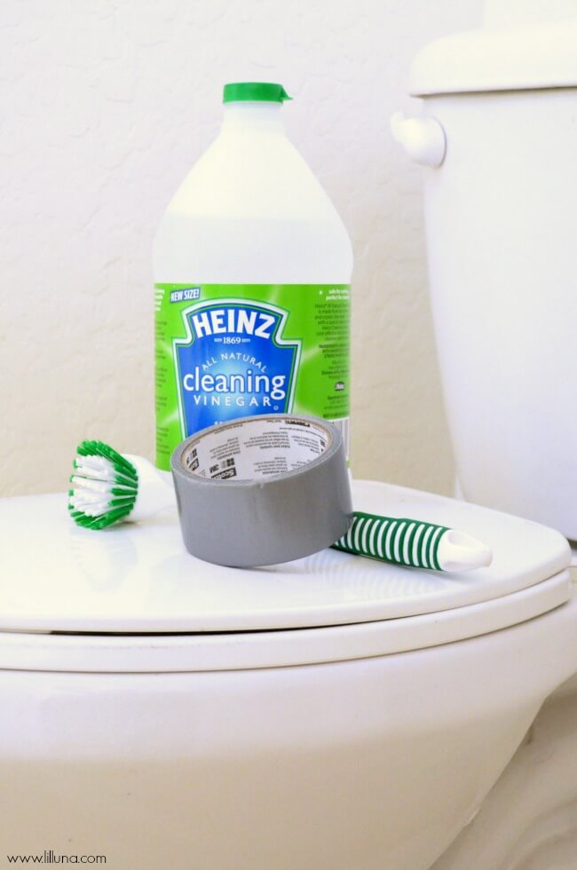 10 Genius Tips To Deep Clean Your House - Toilet Siphons