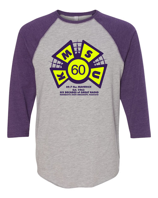 KMSU 60th anniversary t-shirt