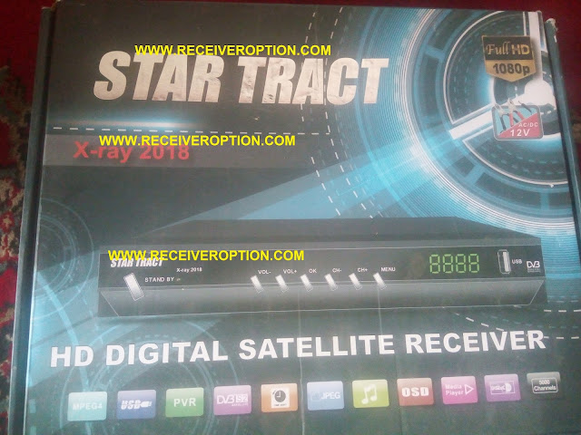 STAR TRACT X-RAY 2018 HD RECEIVER BISS KEY OPTION