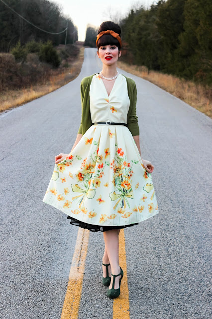 Floral Bouquet Dress from Belle Poque