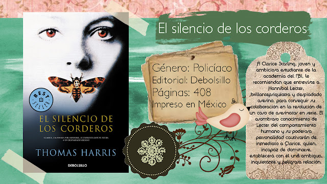 El silencio de los corderos - Thomas Harris