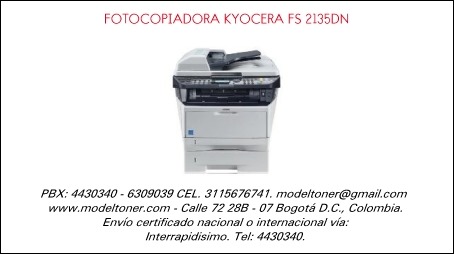 FOTOCOPIADORA KYOCERA FS 2135DN