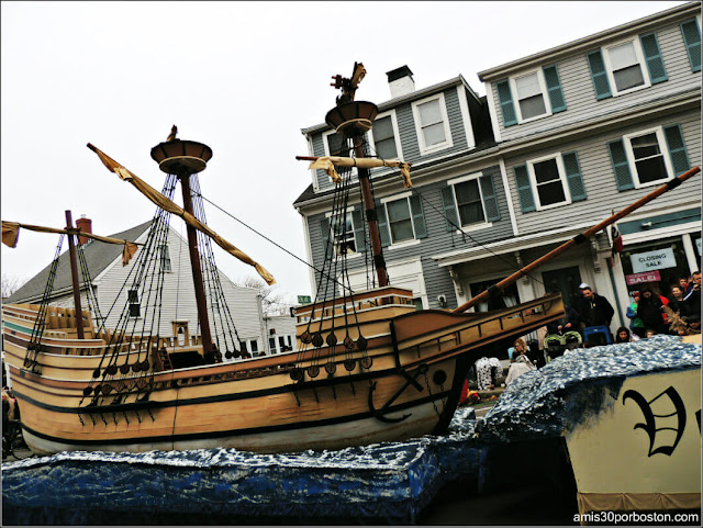 Desfile de Acción de Gracias en Plymouth, Massachusetts