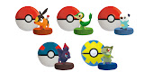 BANDAI Pokemon Black and White Pokeball twister figure