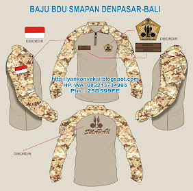 BAJU BDU PRAMUKA PANJANG LENGAN