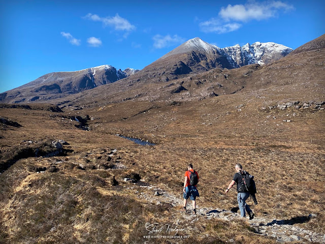 An Teallach walk hike map route mountain Munroe  Scotland best view