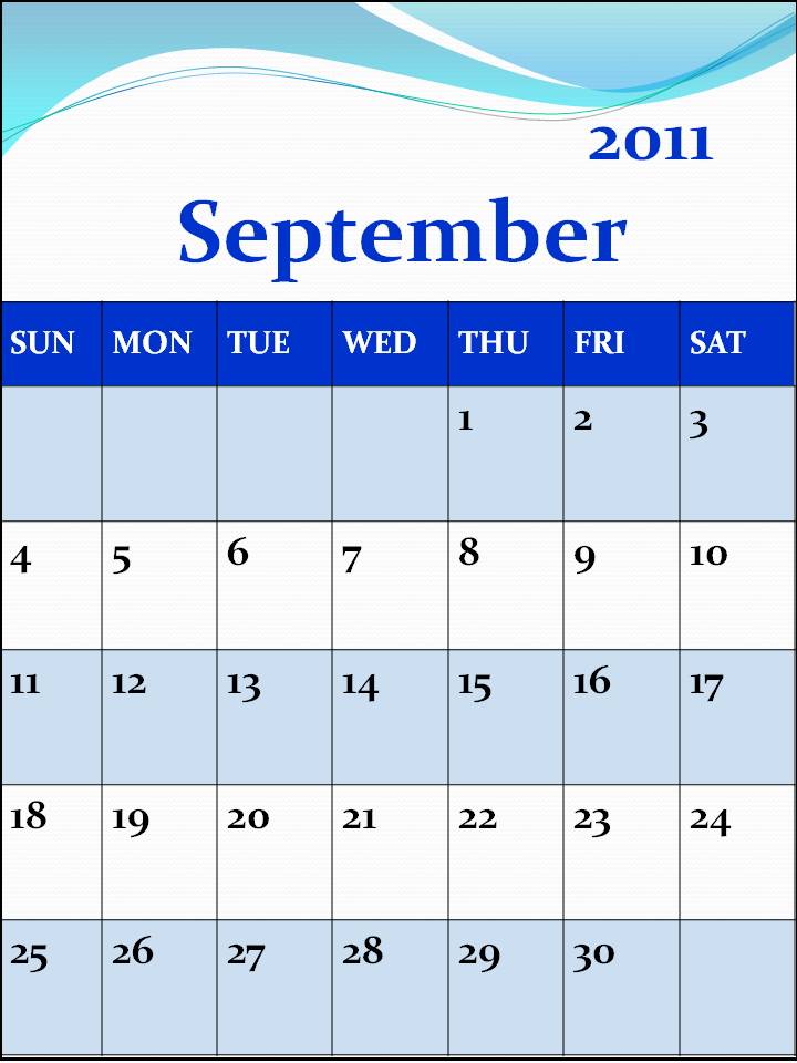 september 2011 blank calendar. september 2011 blank calendar.