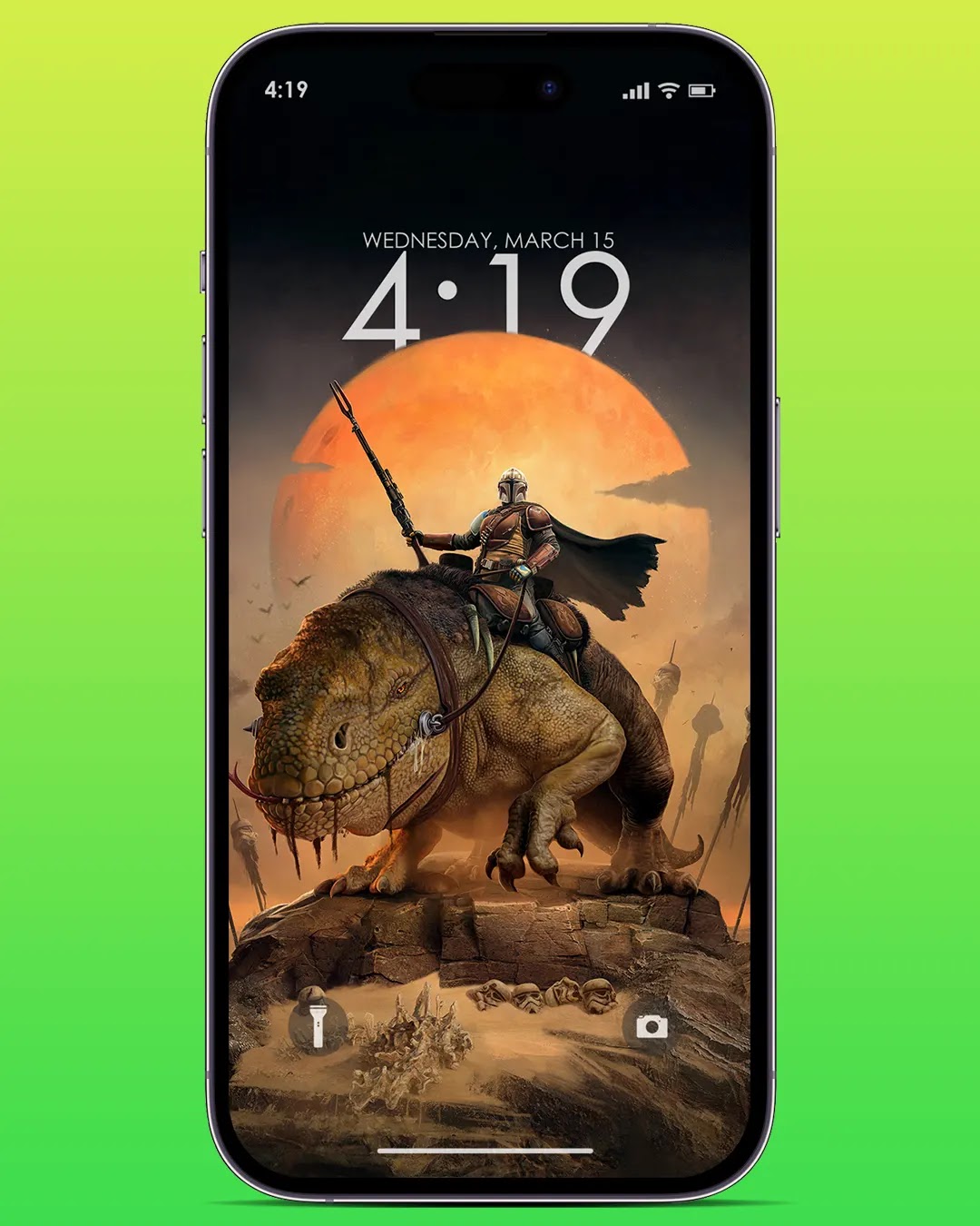 the Mandalorian wallpaper for iphone and android