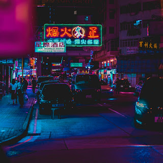 Street Background hd, street , blue pink street, hd strret Background,hd Chinese street Background,