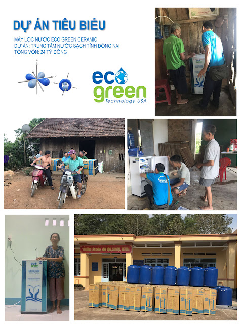 Eco Green báo giá các loại máy lọc nước R.O Lắp đặt hệ thống xử lý nước