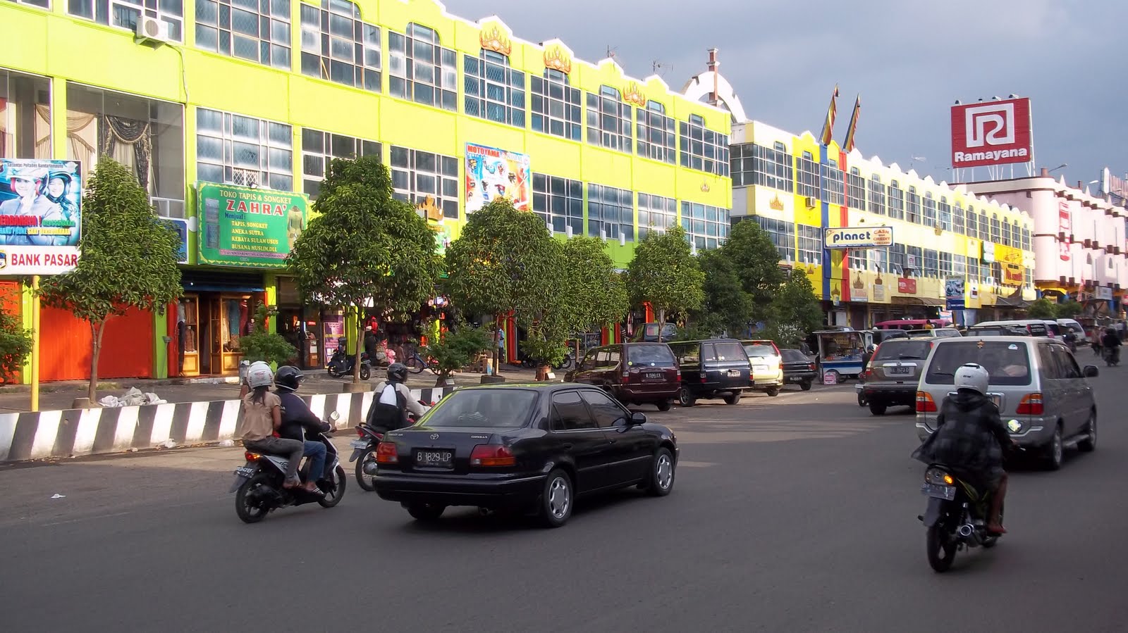 Potret Tanjung Karang, Pusat Kota Bandar Lampung  Dadakan