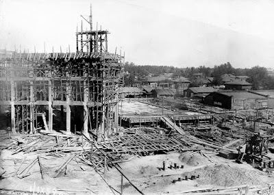 Fotos de la construcción del Teatro de ópera y ballet de Novosibirsk Opera and Ballet Theatre History of the construction Rusia