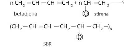 rumus struktur SBR (Styrena Butadiena Rubber)