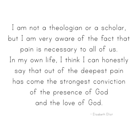 pain & conviction -- elliot