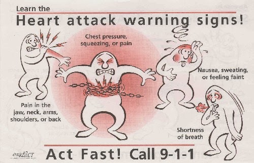 Health Tips: Heart attack: heart attack warning signs