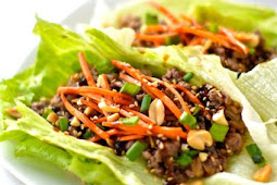 Healthy Asian Lettuce Wraps