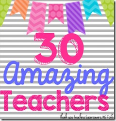 30 amazing teachers