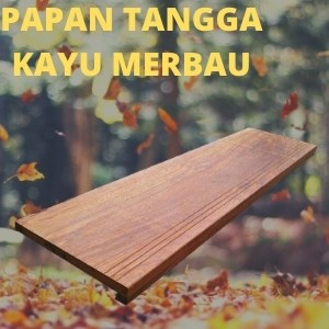 papan tangga kayu merbau