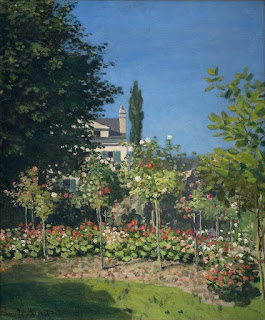 Garden in Bloom at Sainte-Addresse, 1866