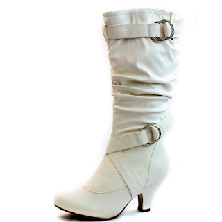 Women's Lala-02 Buckle Straps Low Heel Casual Trendy Round Toe Cowboy - High Heel Shoes