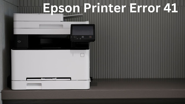 Resolve Epson Printer Error 41 - Causes and Solutions
