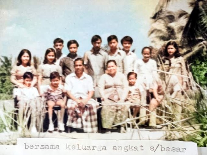 Program keluarga angkat di rumah Encik Abu Samah tahun 1970an