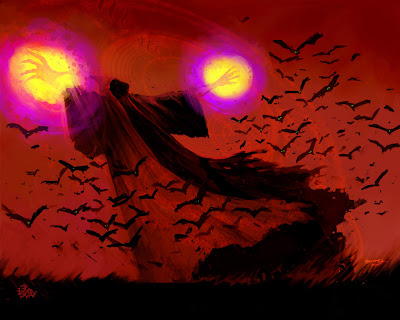 Free Halloween Bats Graphic