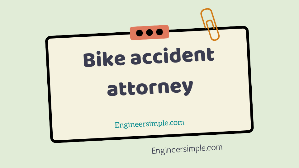 Bike accident attorney