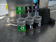 At the Istanbul airport. (recycling istanbul airport )
