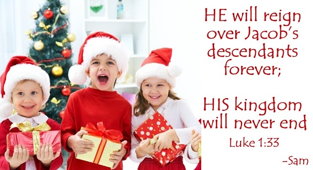 Christmas Kids Gifts Bible Quotes