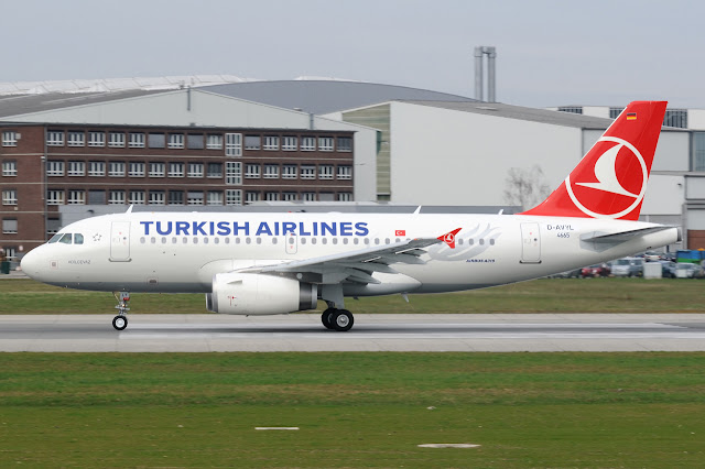 Turkish Airlines Airbus A319 D-AVYL