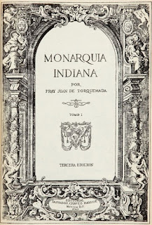 Tomo I deMonarquía Indiana
