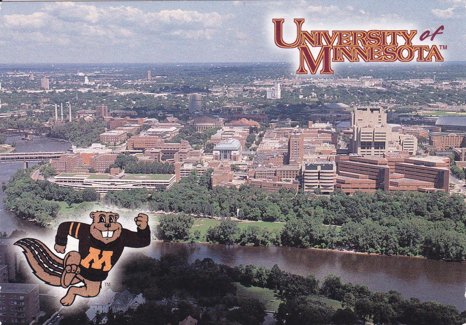 My Worldwide postcard: USAUniversity of Minnesota
