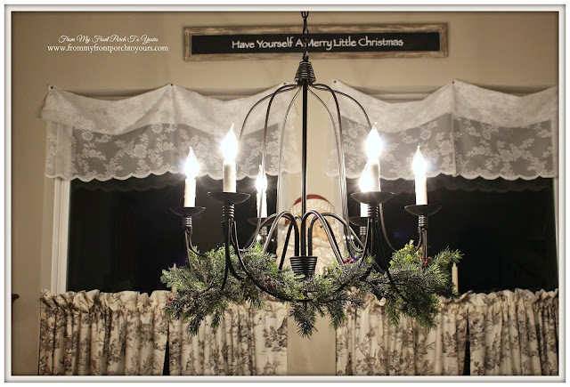 Farmhouse-Chandelier- Breakfast Nook-From My Front Porch To Yours