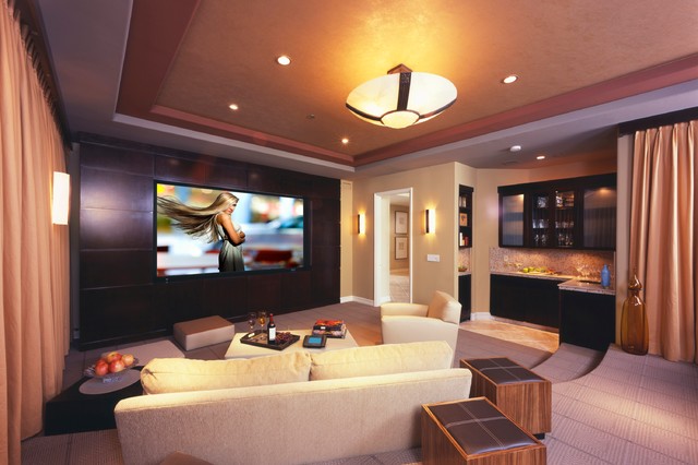 Top 25 home  theater  room  decor ideas  and designs 