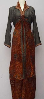 model gamis batik