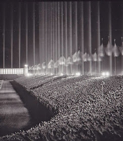 Mitin nazi en la Catedral de la Luz, 1937