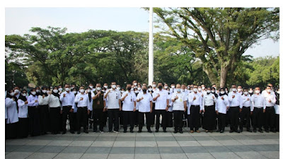 Percepat Proses Peningkatan Pendidikan Pasca Covid-19, Walikota Bandung Lantik 1.424 Guru PPPK