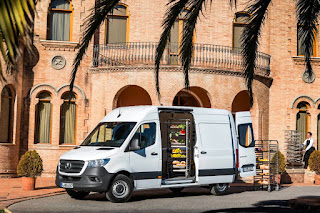 Mercedes-Benz Sprinter Panel Van (2019) Front Side