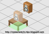 Restaurant City - Guide on Stacking Items